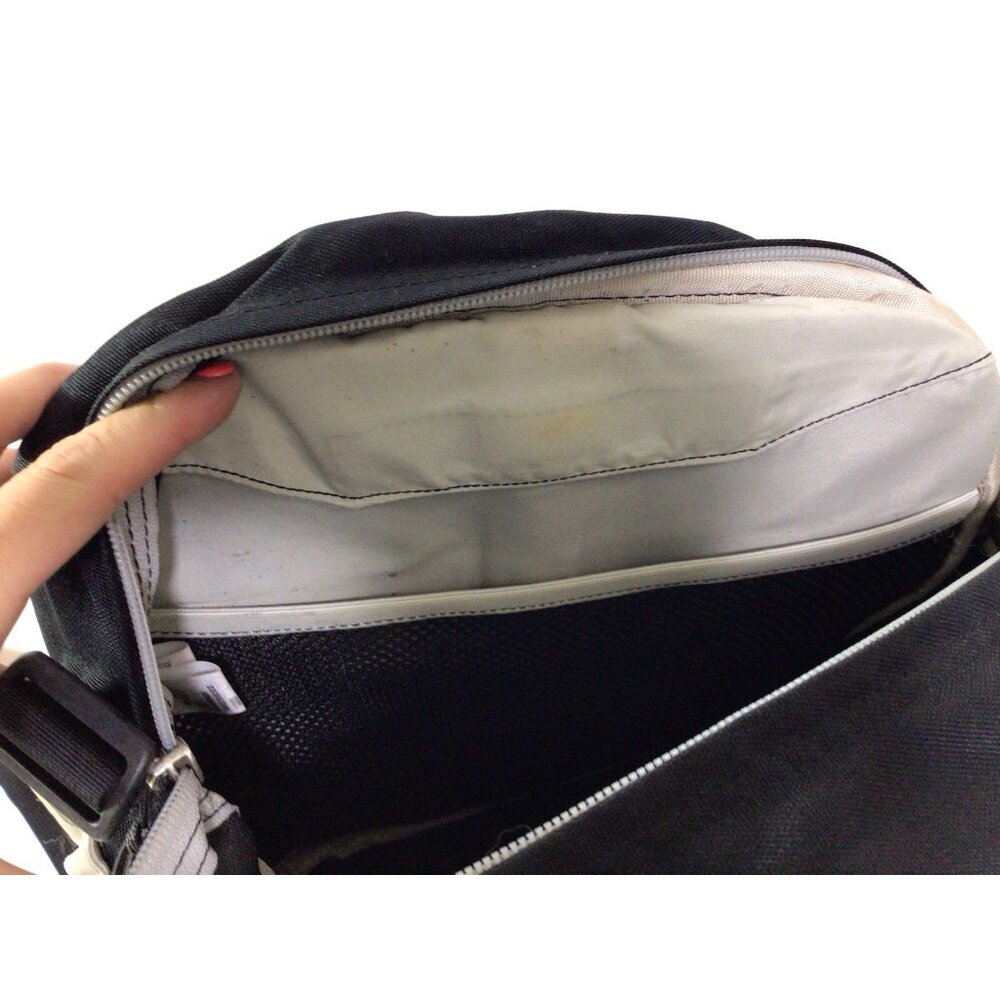 The North Face Vintage Large Blue Fanny Travel Pack Messenger Bag - Picture 6 of 10